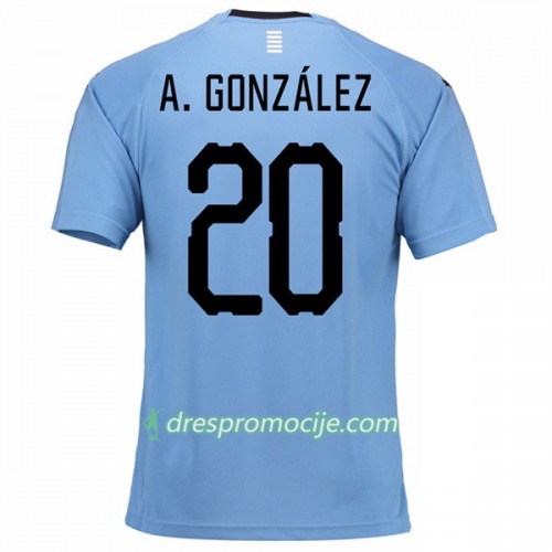 Urugvaj Dres A.Gonzalez 20 Domaći Svjetsko prvenstvo 2018 Urugvaj Dres A.Gonzalez 20 Domaći Svjetsko prvenstvo 2018